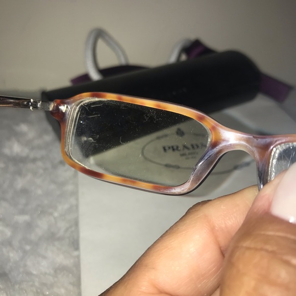 Authentic Prada Prescription Eyeglasses with case - Picture 9 of 16